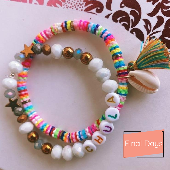 CHULA Multicolor Unique Bracelet Set