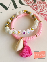 Load image into Gallery viewer, CHULA Pink Unique Bracelet Set
